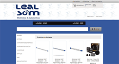 Desktop Screenshot of lealsom.com.br